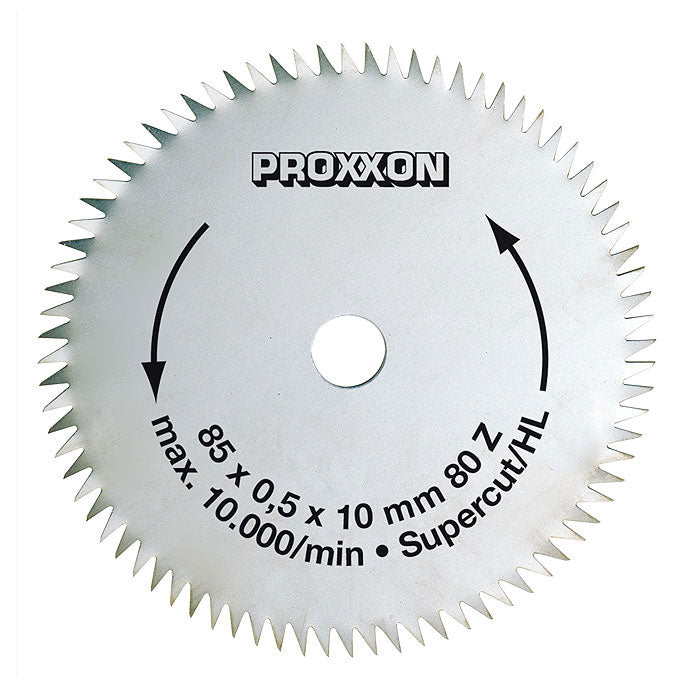 Proxxon Crosscut Saw Blade Super-Cut 80 Teeth for FKS/E, FET and KGS 80 | 80 teeth | Pro Tool Haus