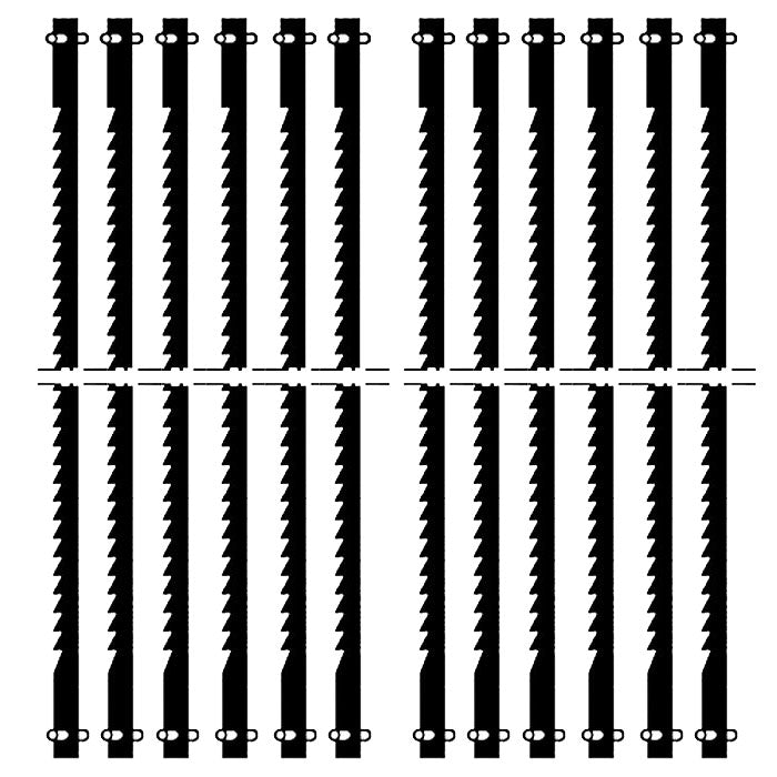 Proxxon Scroll saw blades for DSH/E, 10 TPI, 12 pcs. | Feature Detail | proxxon cutting disc | Pro Tool Haus