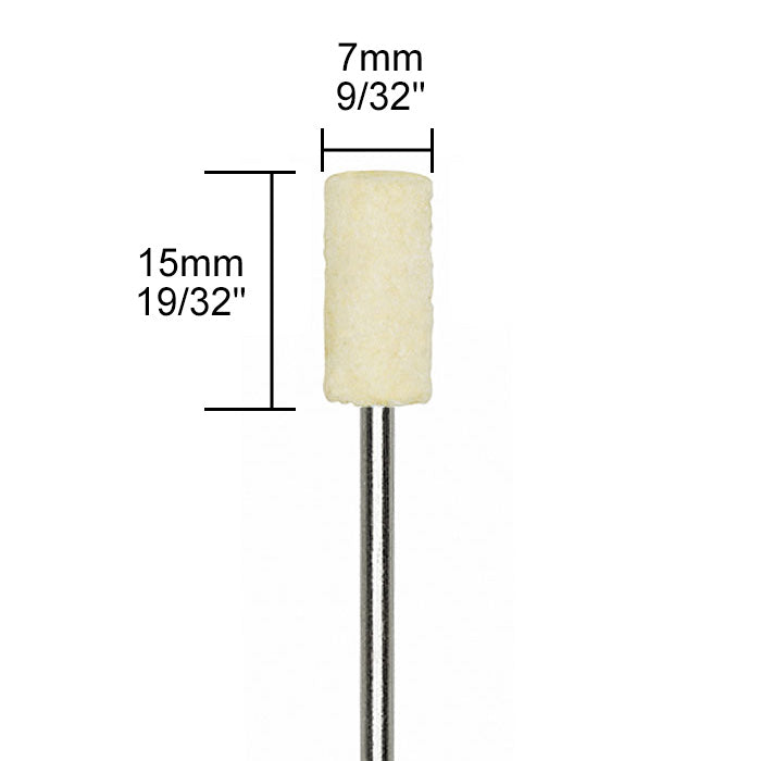 Proxxon Felt polishing bit, cylindrical, 2 pcs. | Detail View | Pro Tool Haus
