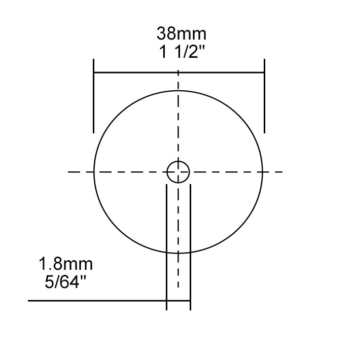 Proxxon Cut-off-wheels, 5 pcs., Ø 1 1/2" | Detail View | proxxon cutting disc | Pro Tool Haus