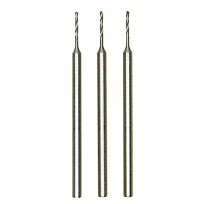 Proxxon Tungsten vanadium micro twist drills, 3 pcs., Ø 1/32" (0,8 mm) | Pro Tool Haus