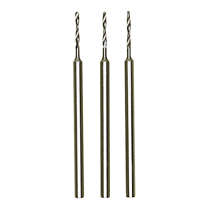 Proxxon Tungsten vanadium micro twist drills, 3 pcs., Ø 1/32" (1,0 mm) | Pro Tool Haus