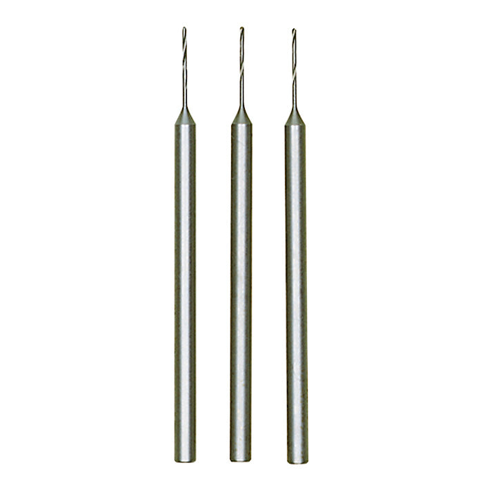 Proxxon Tungsten vanadium micro twist drills, 3 pcs., Ø 1/64" (0,5 mm) | Pro Tool Haus