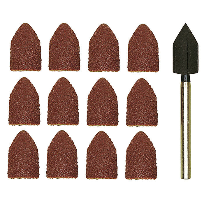 Proxxon Sanding drum with 10 sanding caps 5 each 80 and 150 grit | proxxon sanding | Pro Tool Haus