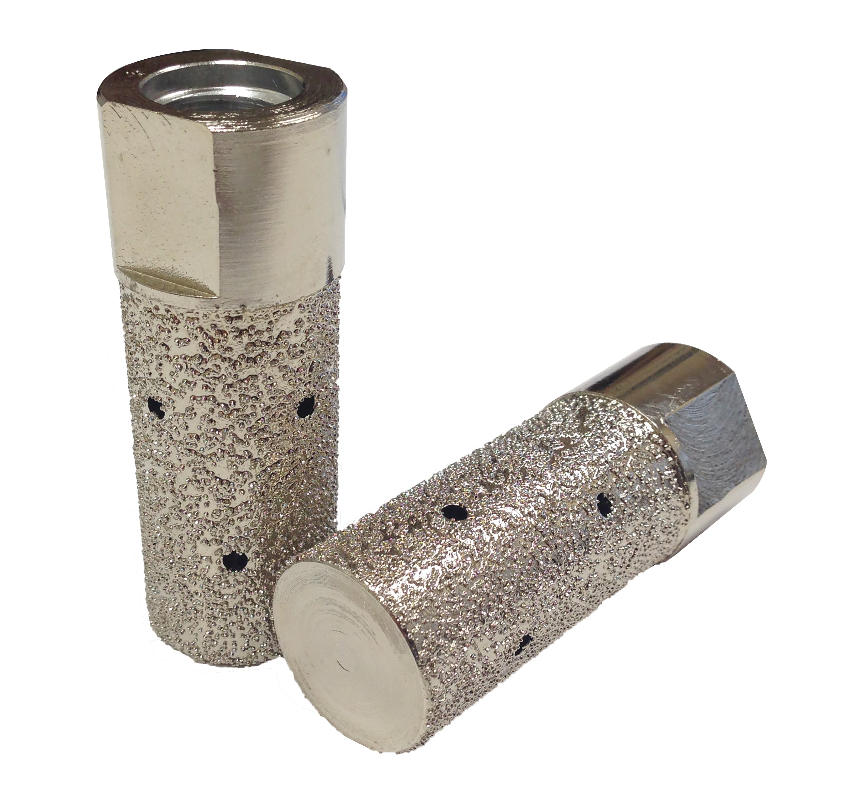 Weha Vacuum Brazed Zero Tolerance Wheel (No Bearing) 5/8"-11 thread | Detail View | granite | Pro Tool Haus