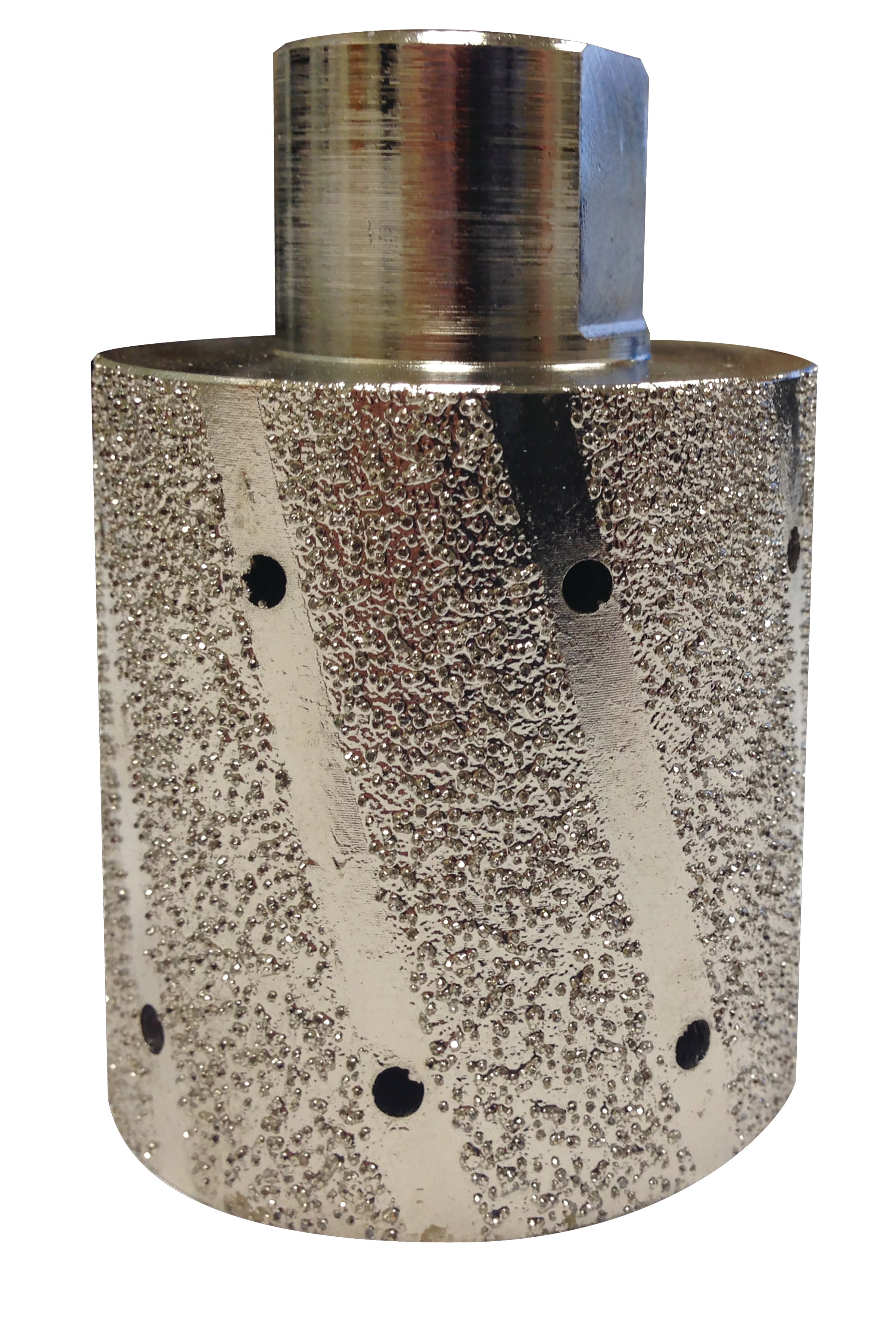 Weha Vacuum Brazed Zero Tolerance Wheel (No Bearing) 5/8"-11 thread | Application View | granite | Pro Tool Haus