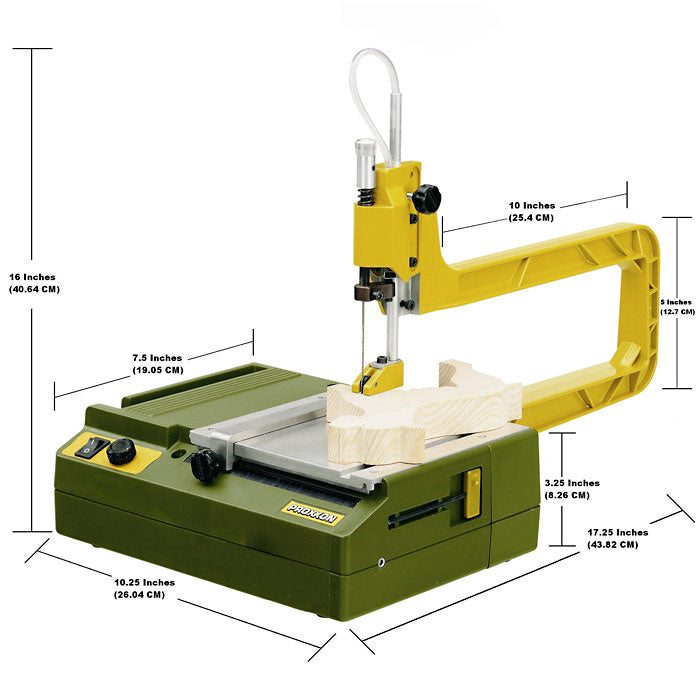 Proxxon Scroll Saw DS 115/E | Feature Detail | proxxon benchtop | Pro Tool Haus