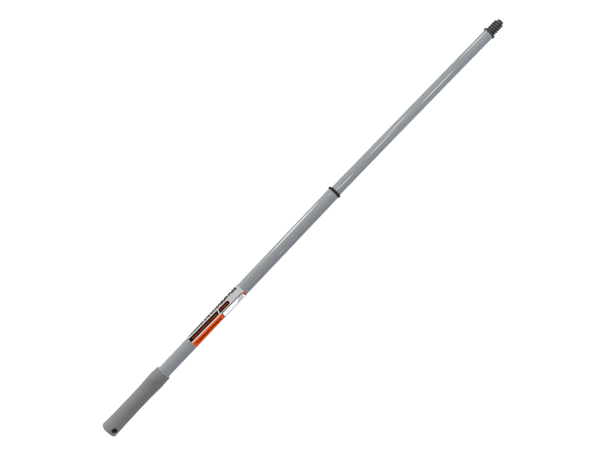 40071 2 PC telescoping extension pole adjustable 26" “47" with ergonomic handle