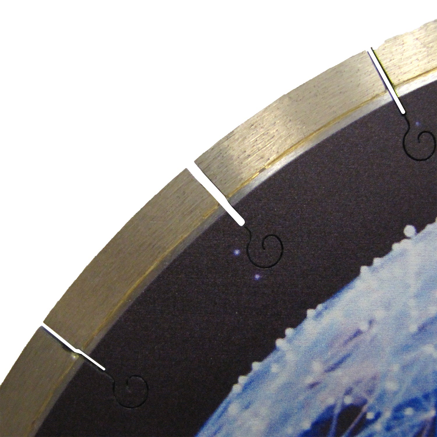 Tenax USA Dekton 16" Bridge Saw Blade | Detail View | bridge saw blade | Pro Tool Haus