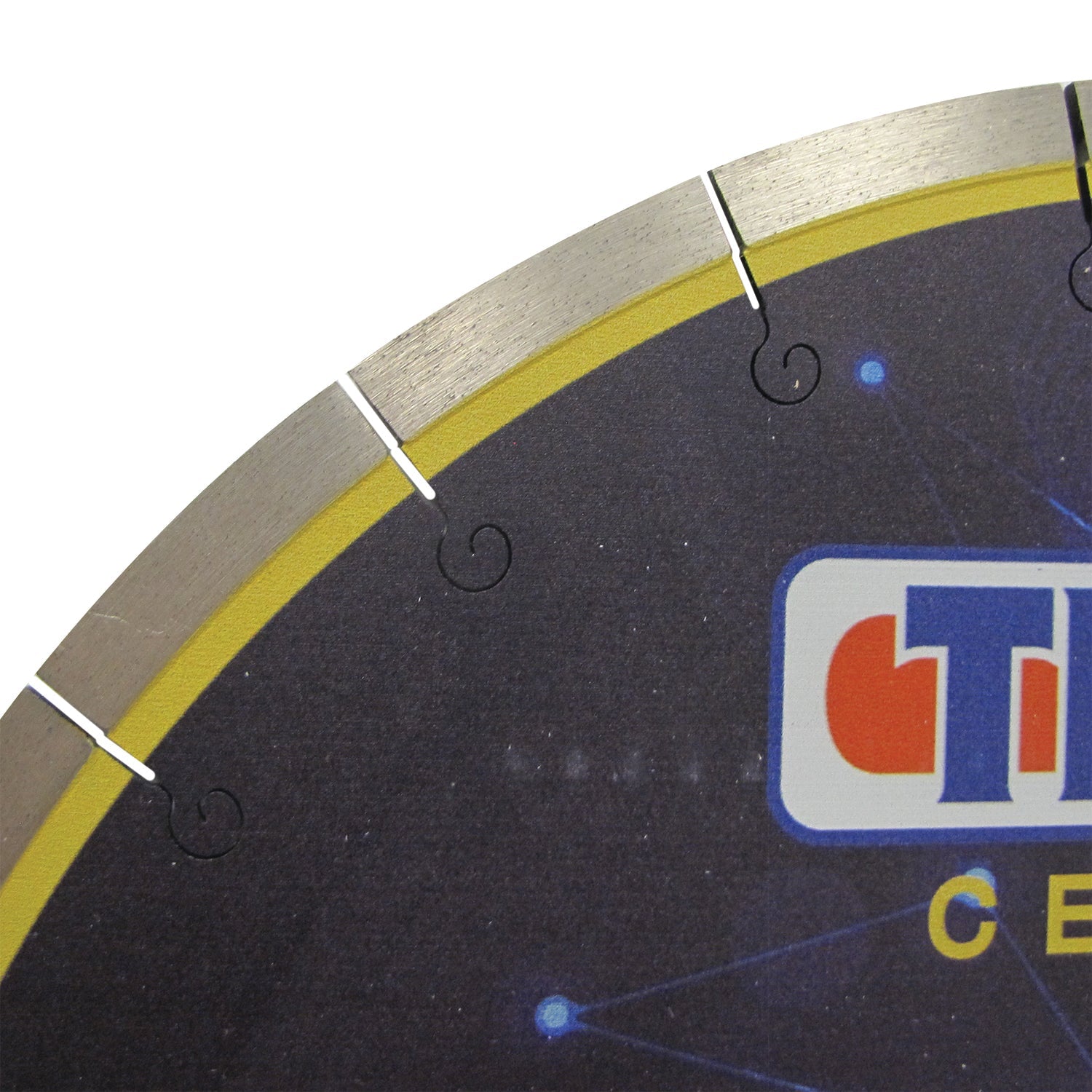 Tenax USA Tenax Ceramic / Porcelain Diamond Blade | Detail View | bridge saw blade | Pro Tool Haus