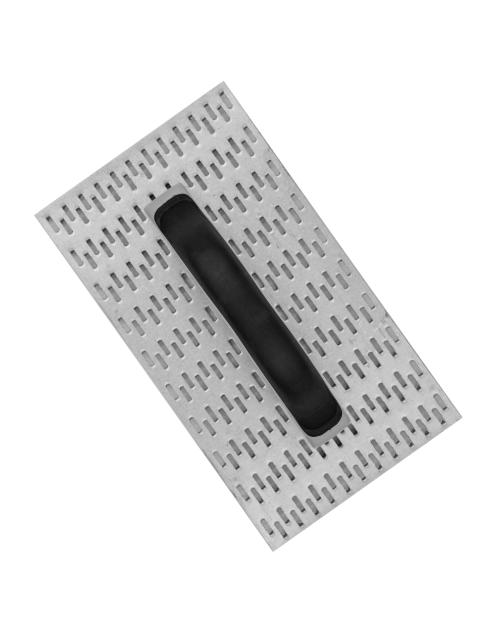 50295-Render Scratching Float with galvanized spiked plate and soft grip handle