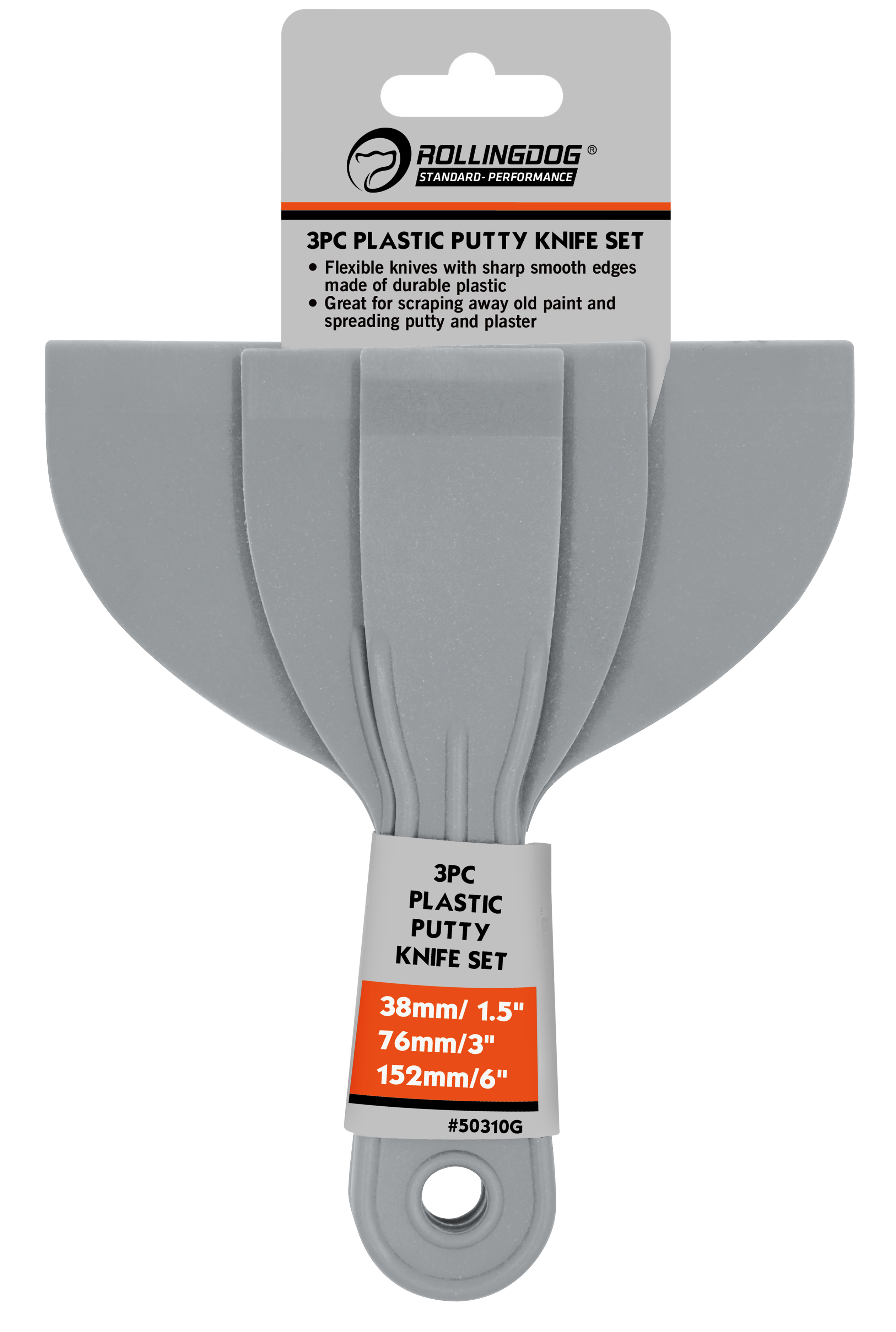 6" Plastic Putty Knife