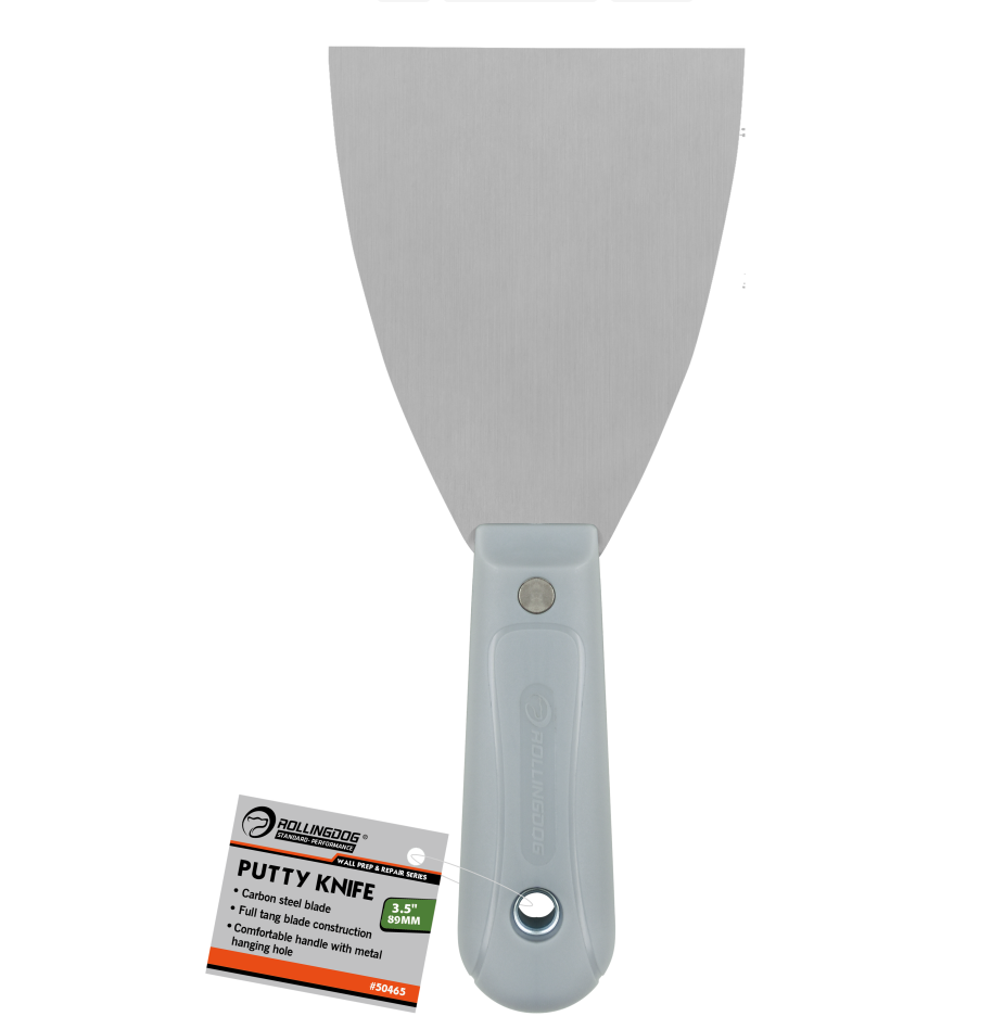 ROLLINGDOG USA 1" – 6" Putty Knives - Carbon Steel Full Tang Blade with Hanging Hole | View 11 | Pro Tool Haus