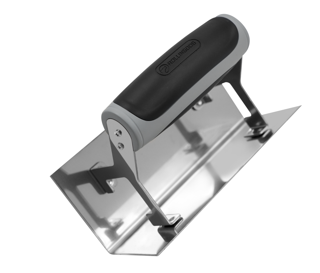 ROLLINGDOG USA 6" Concrete Inside Corner Trowel – 90° Stainless Steel Internal Corner Tool | Pro Tool Haus