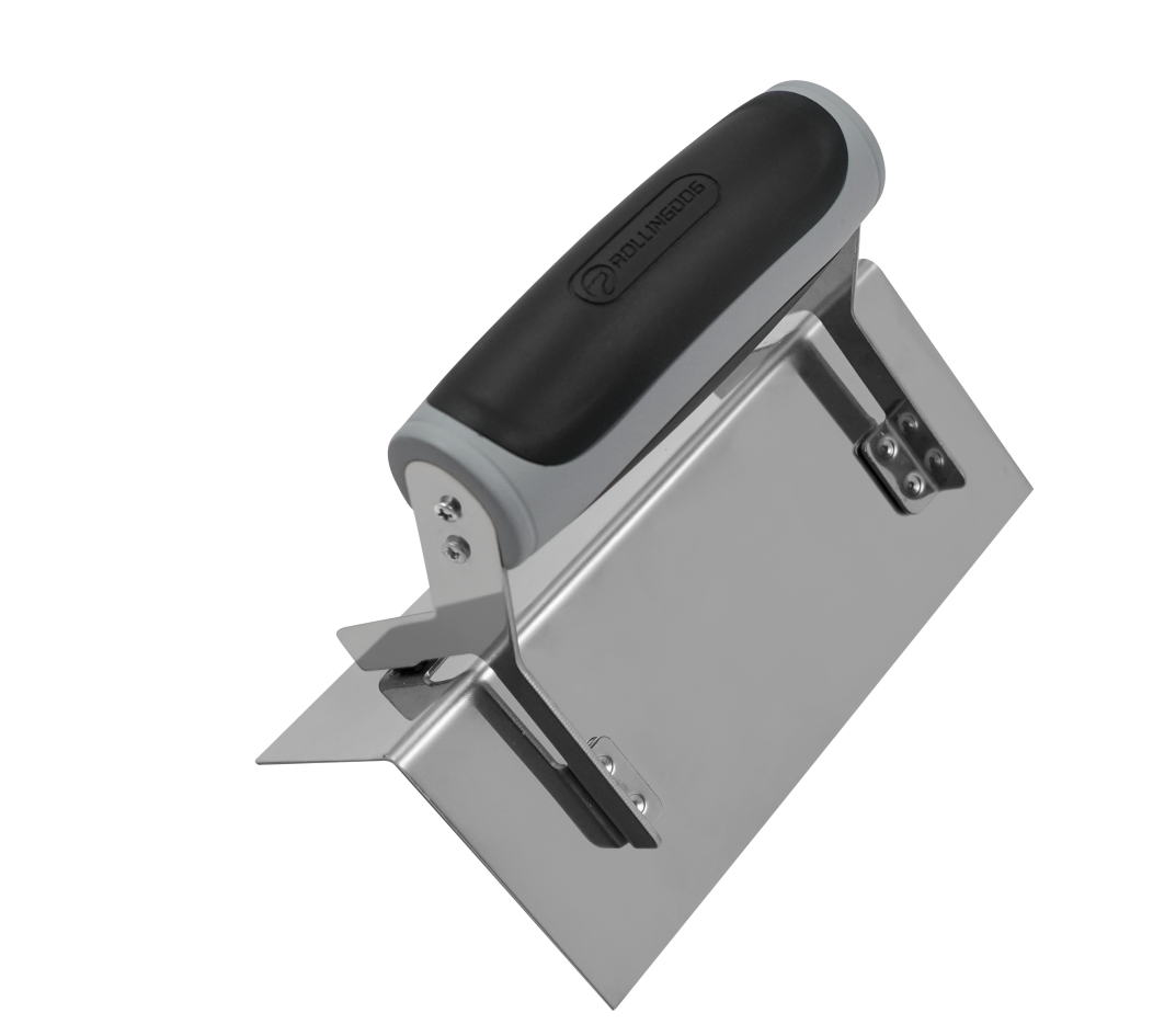 ROLLINGDOG USA 6" Concrete Outside Corner Trowel – 90° Stainless Steel External Corner Tool | Pro Tool Haus