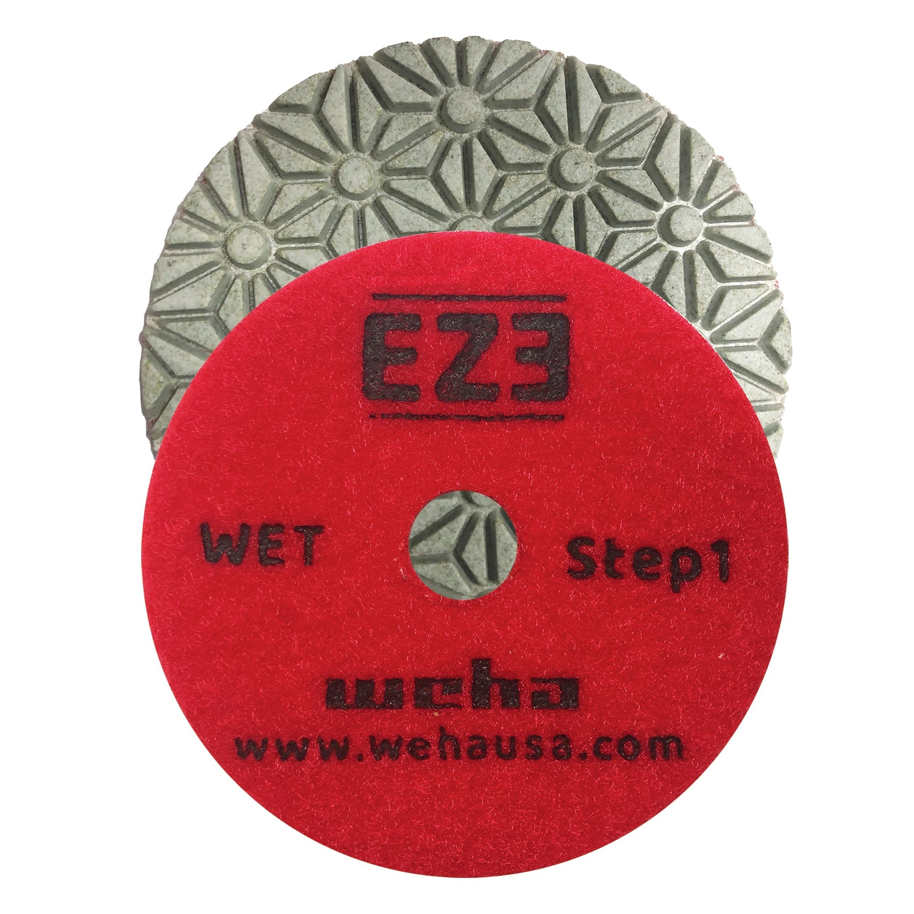Weha EZ3 3 Step Diamond Polishing Pads | Feature Detail | ceramic | Pro Tool Haus