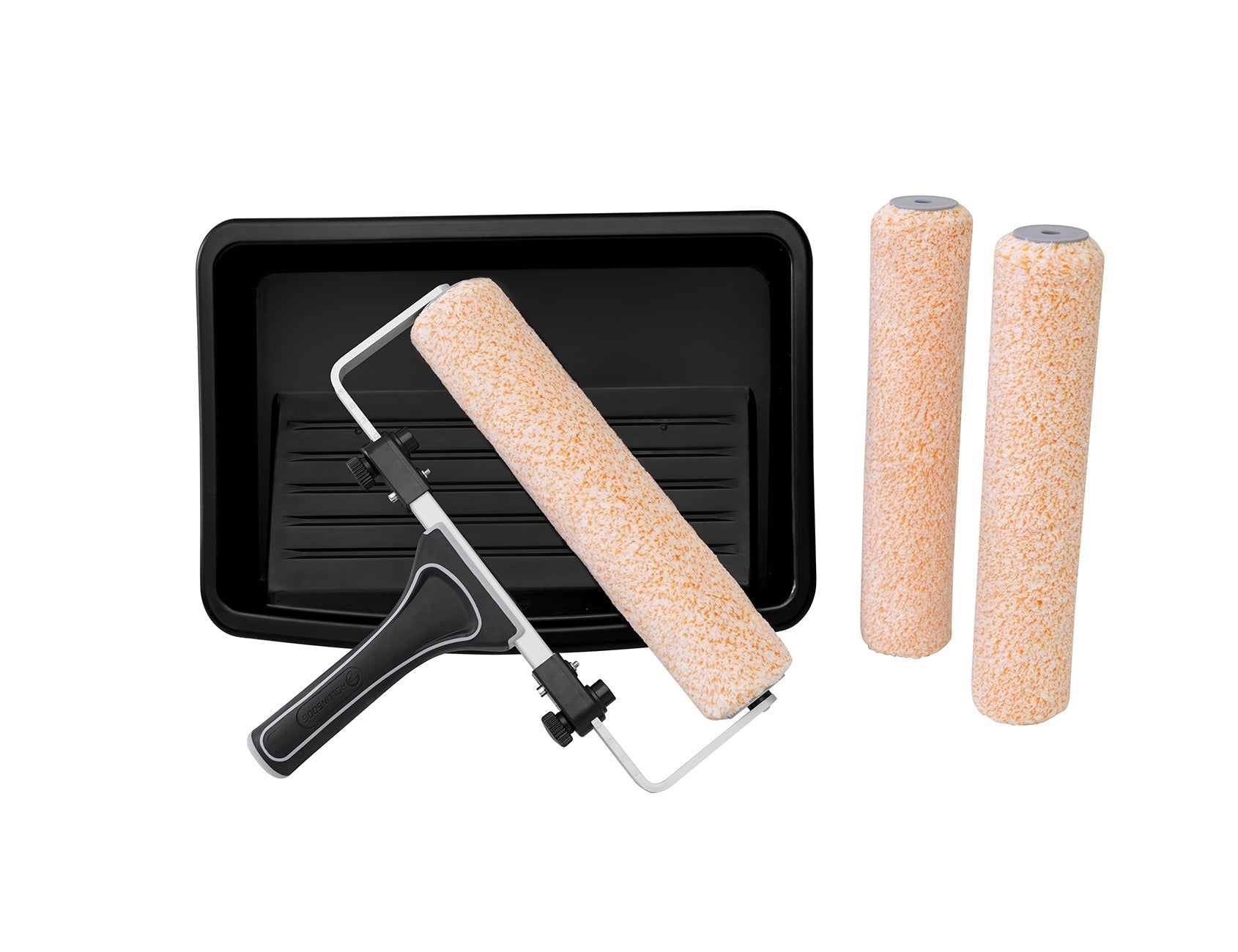 70004-5PC 12 inch Paint Roller Set with microfiber covers and tray