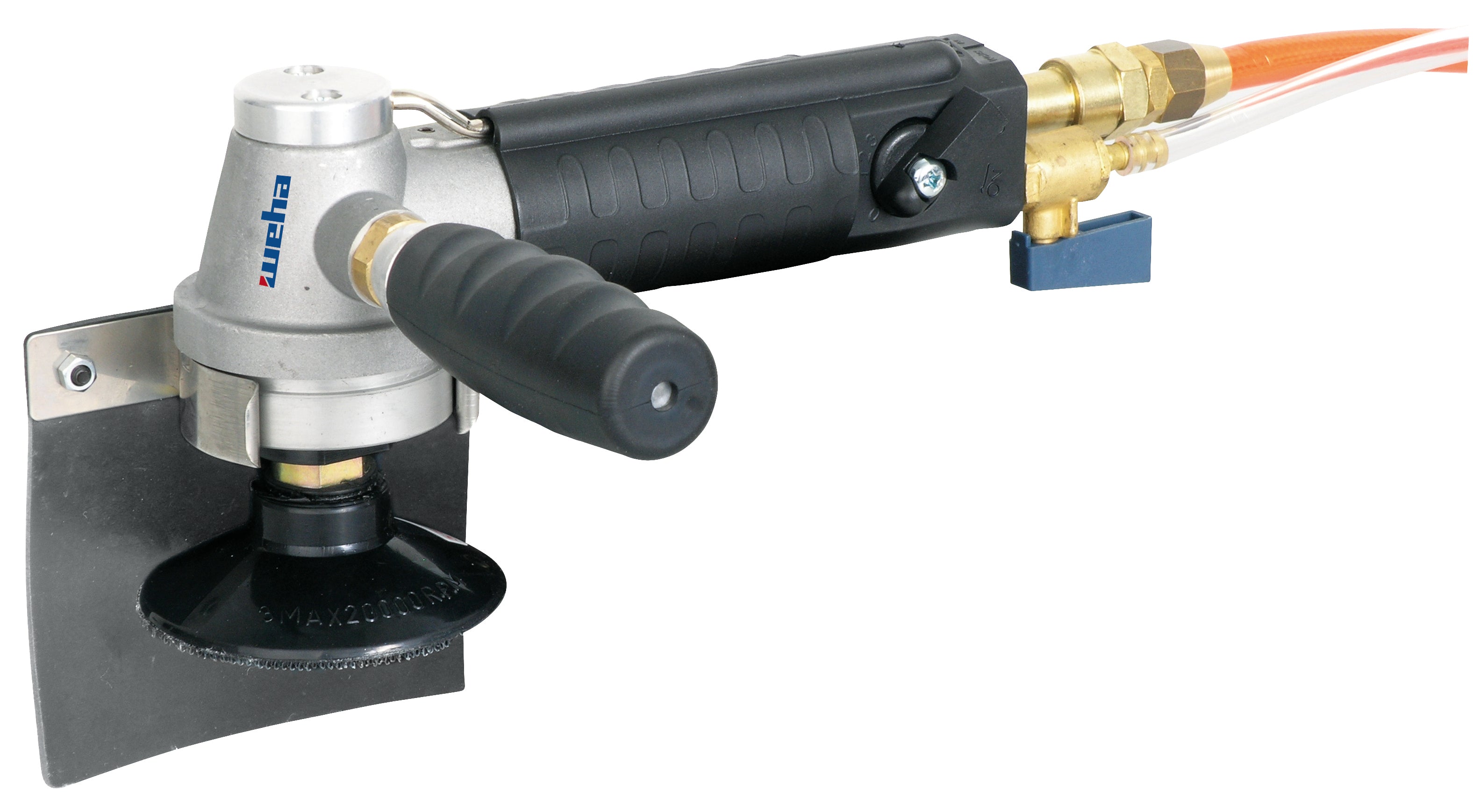 Weha Speedy Side Exhaust Center Water Feed Granite Air Polisher | Detail View | air polisher | Pro Tool Haus