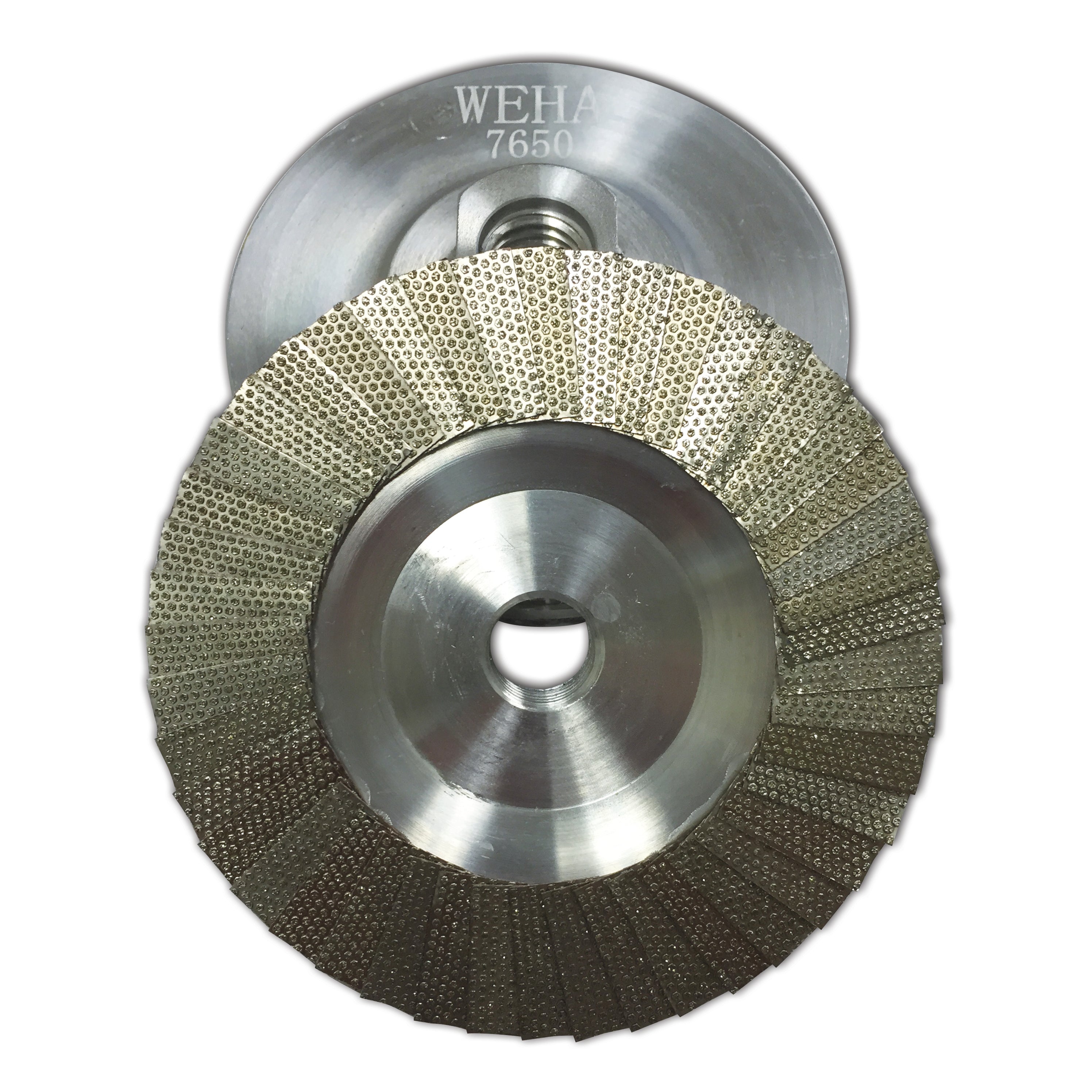 Weha 4" Flap Diamond Cup Wheel | aluminum backer | Pro Tool Haus