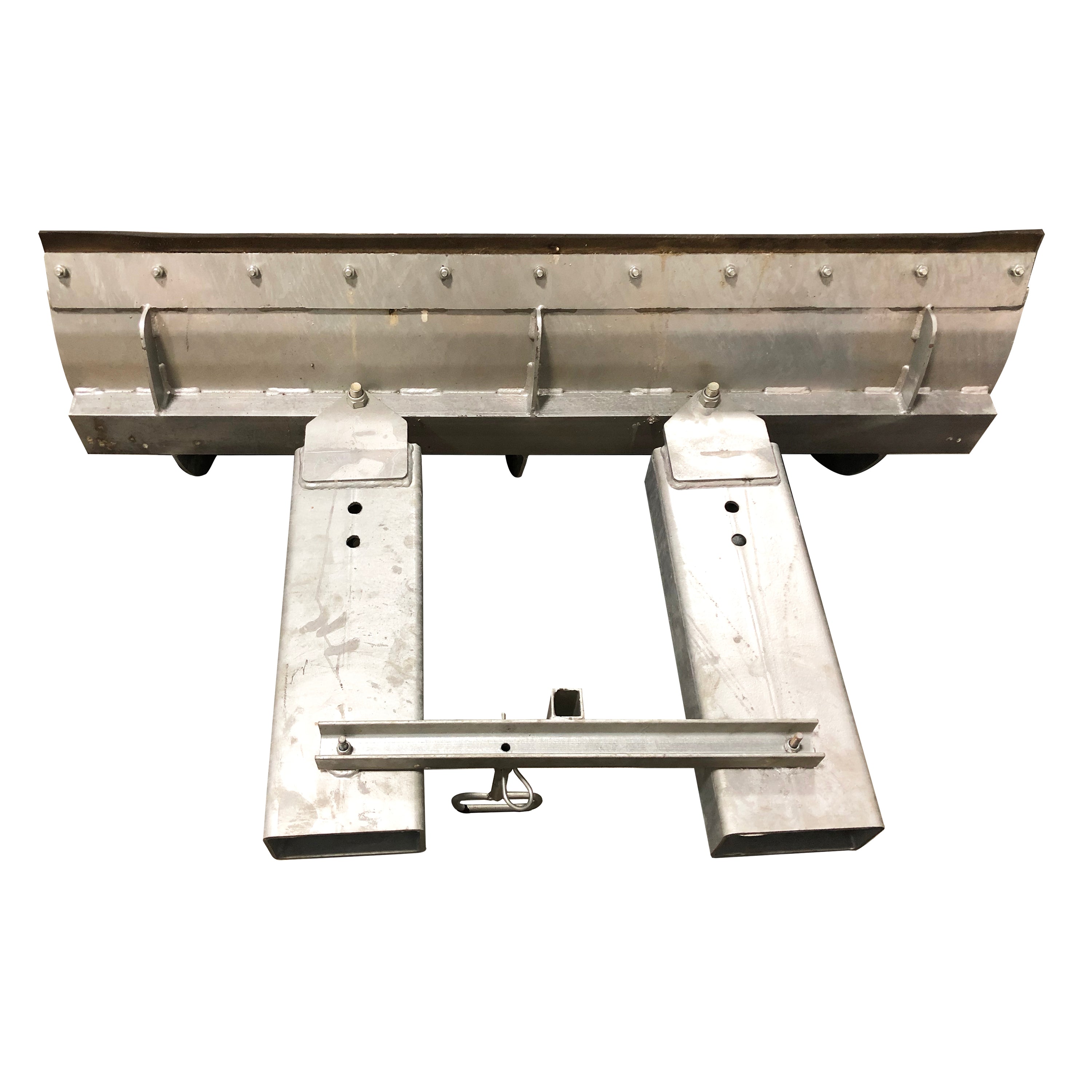 Weha ForkLift Snow Plow Attachment with Angle Adjustment | Detail View | clean floors | Pro Tool Haus