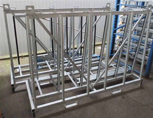 Weha Single-Sided A-Frame Cart  78" x 26" x 56" | Detail View | a frame cart | Pro Tool Haus