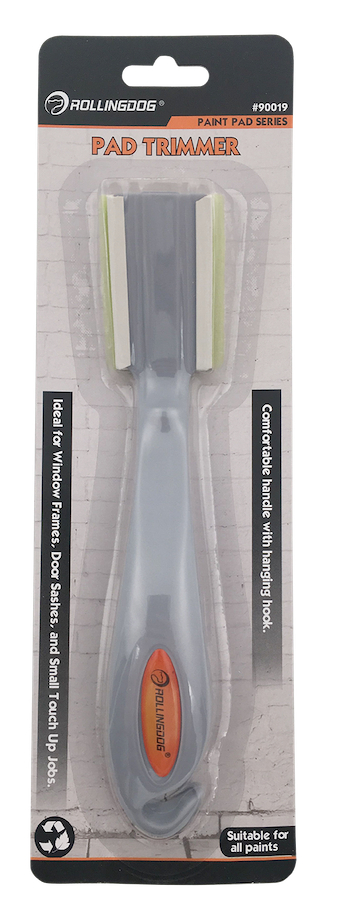 Rolling Edge pad trimmer with handle on packaging