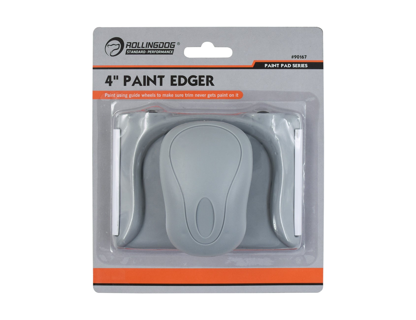 90167-4 inch Paint Edger with ergonomic handle and nylon filament pad