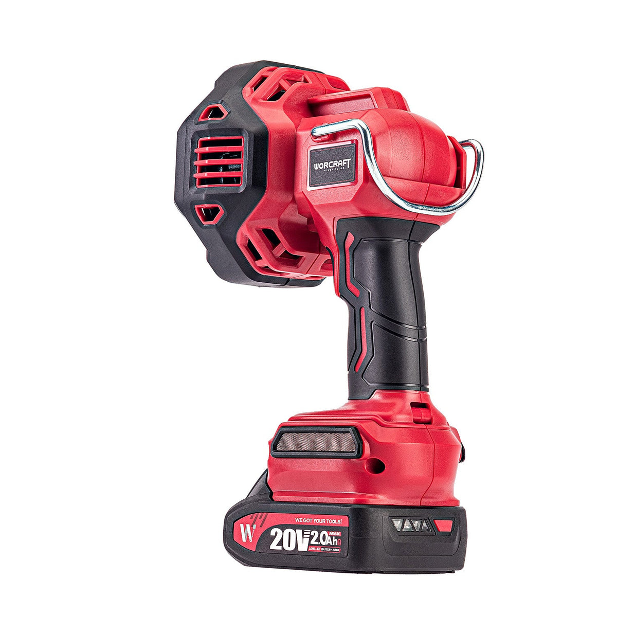WorCraft 20V Cordless LED Spotlight Kit with 2.0Ah Battery Option & Charger