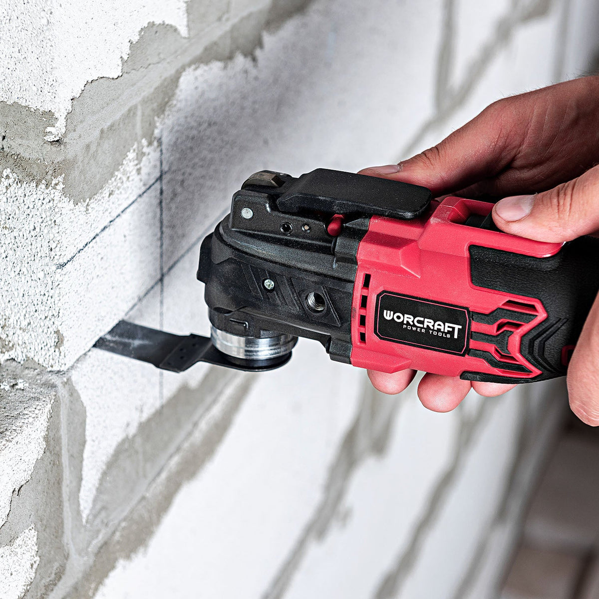 WorCraft 20V Brushless Oscillating Multi-Tool Kit with 4.0Ah Battery Options & Charger