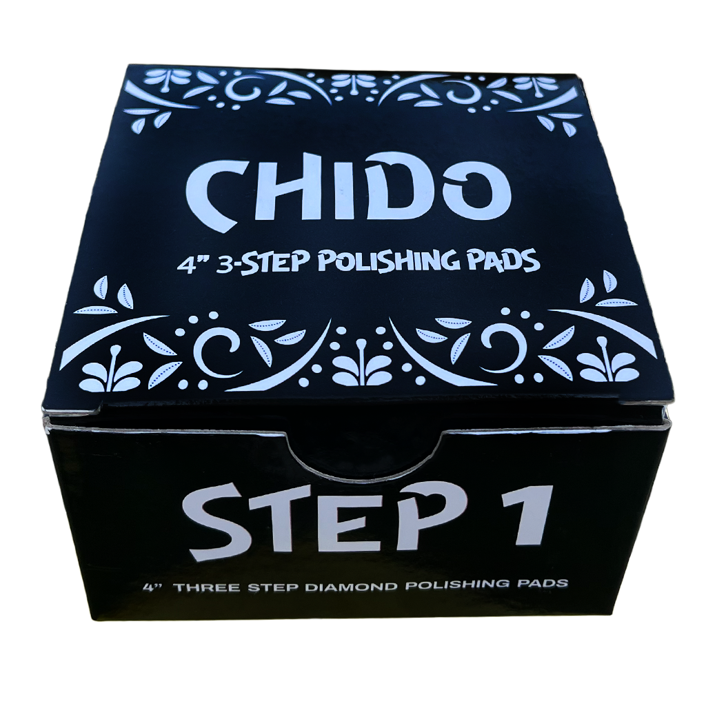 Tenax USA Chido 4" 3 Step Polishing Pads | Specification View | ceramic | Pro Tool Haus