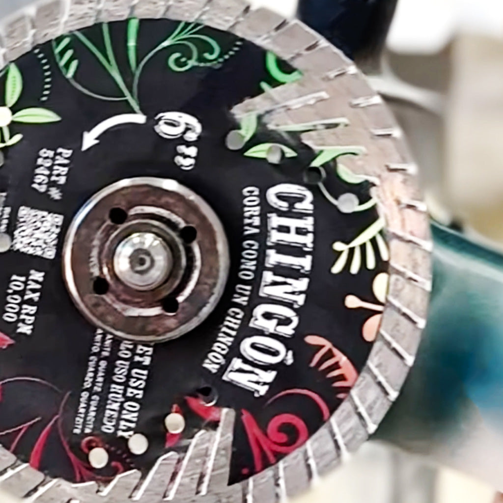 Tenax USA Chingon Premium Side Diamond Turbo Blade | Specification View | angle grinder | Pro Tool Haus
