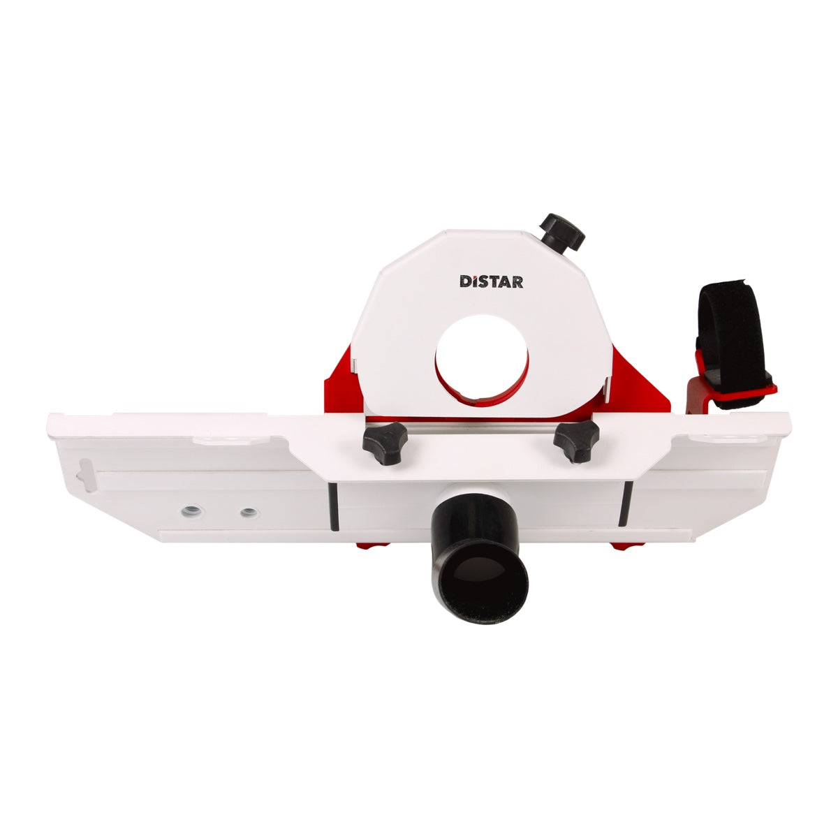 Glider 45 kit — cutting guard body, dust shroud, vacuum adapter, adapter rings, washer
