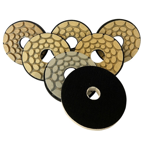 Tenax USA Tenax T36 Hook & Loop Auto Inline Edge Polishing Wheels | combo inline wheels | Pro Tool Haus