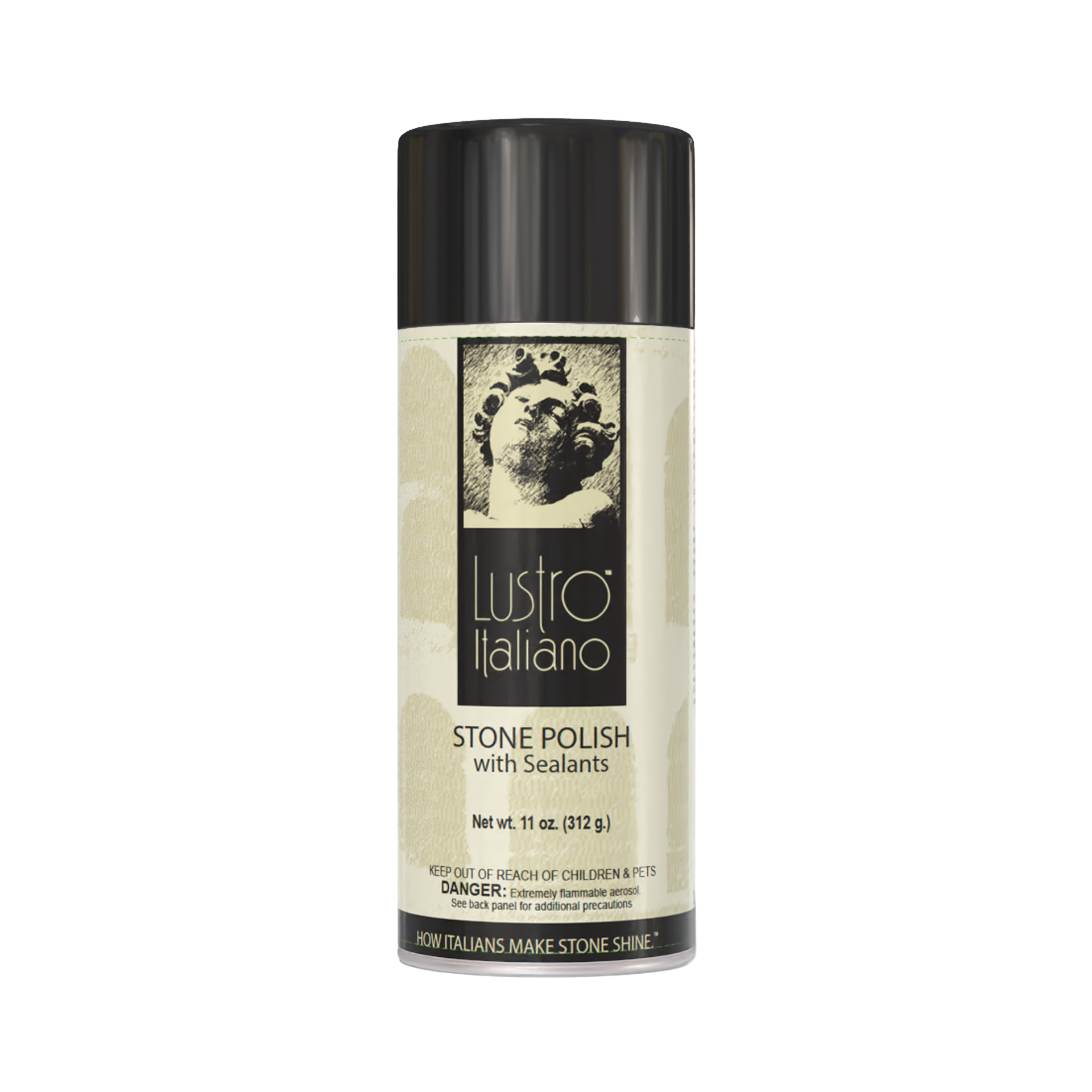 Lustro Italiano Stone Polish & Sealer Spray | 11 oz | Pro Tool Haus