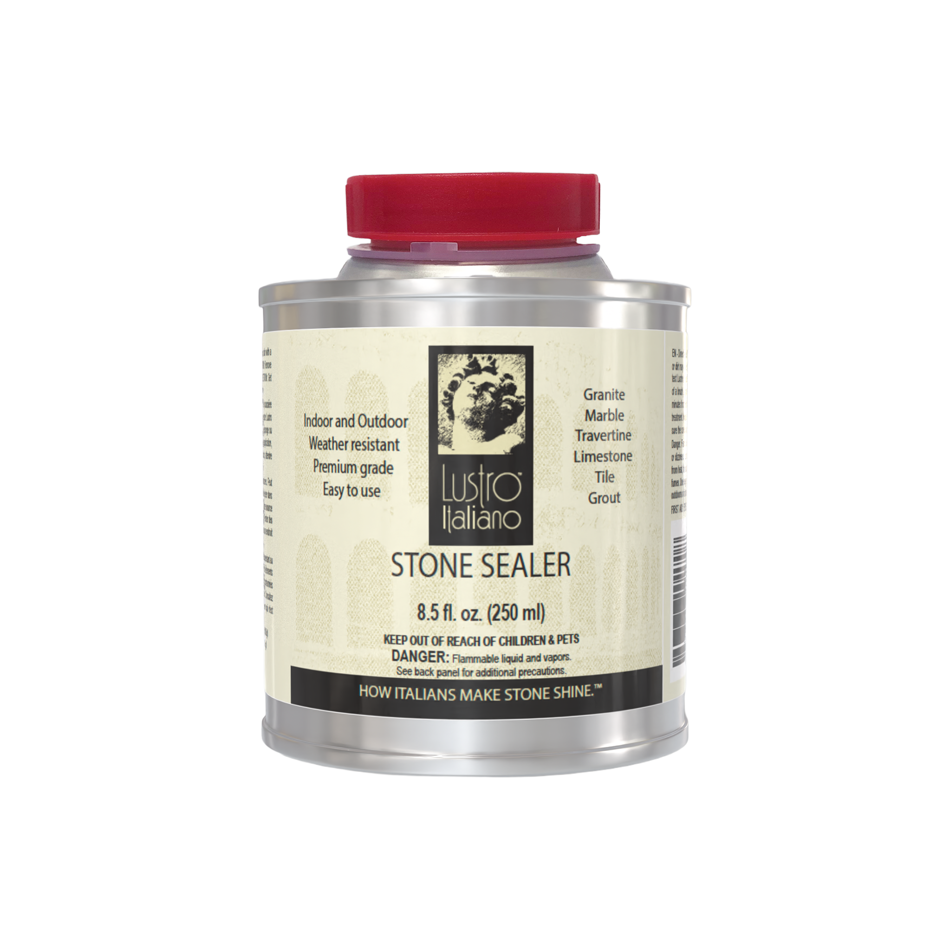 Lustro Italiano Stone Sealer | 11 oz | Pro Tool Haus