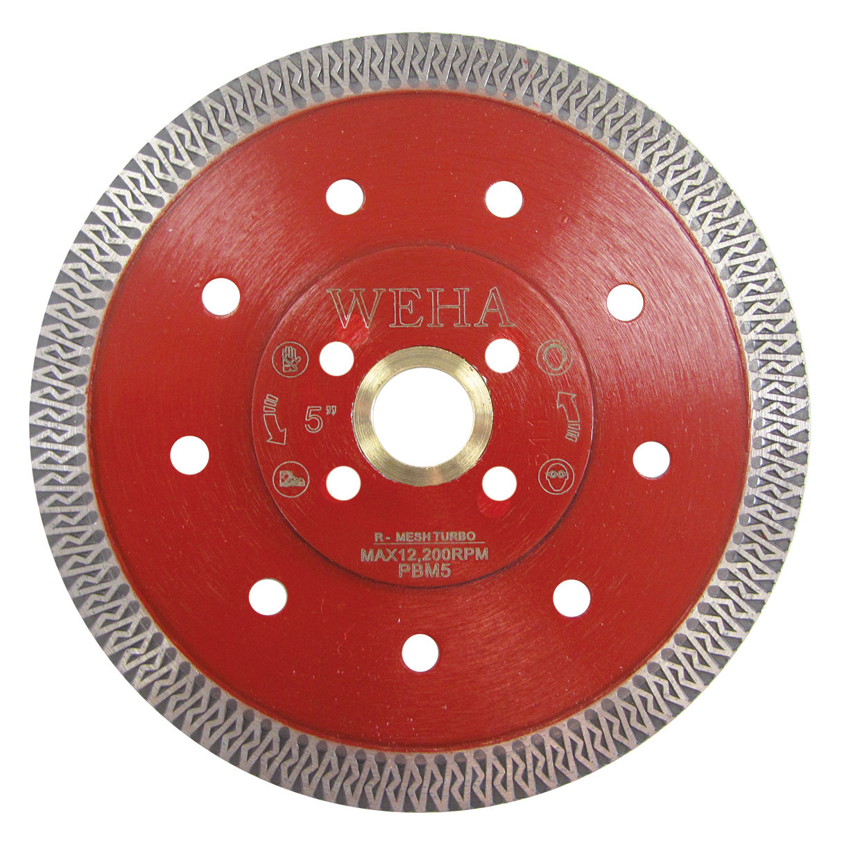Weha Ceramica R-Mesh Turbo Blade | Detail View | angle grinder | Pro Tool Haus