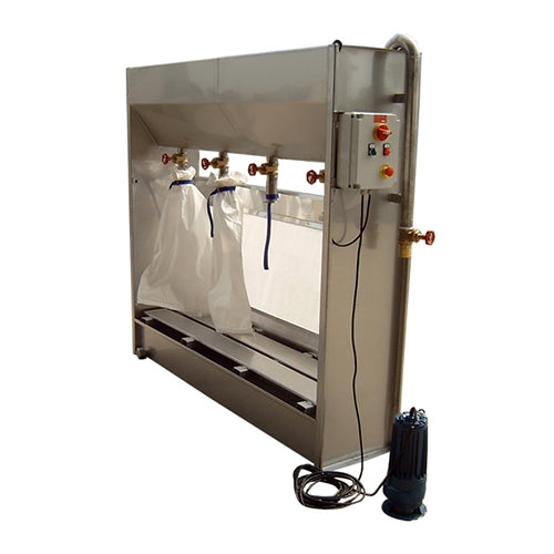 Filter Project Sludge Dehydrator 5 Bag System for Granite, Marble, Stone Sludge | Close-up Detail | filter project | Pro T...