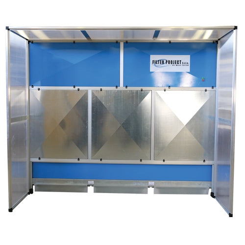 Filter Project 10' (3 Meter) Automatic Self-Cleaning Dry Dust Collector Booth System | air filtration | Pro Tool Haus