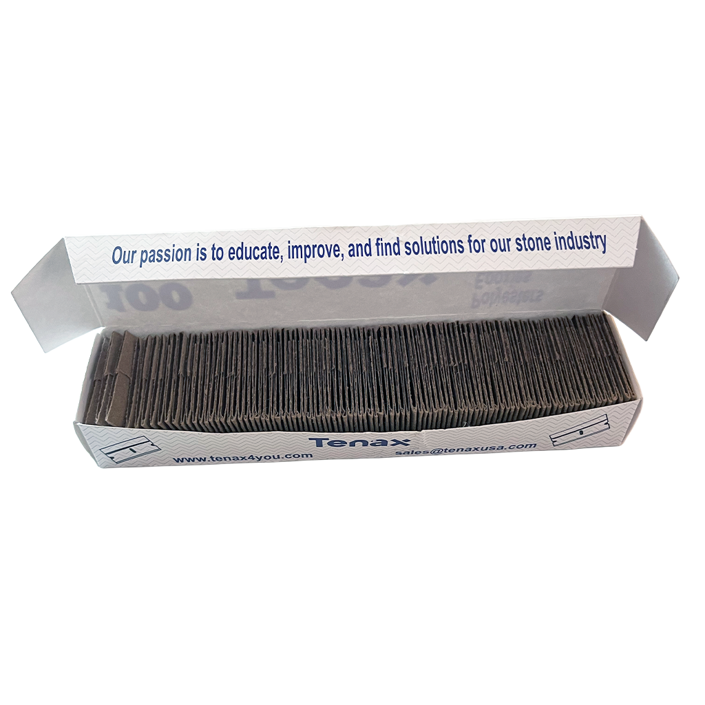 Tenax USA Tenax # 9 Razor Blade | Feature Detail | granite | Pro Tool Haus