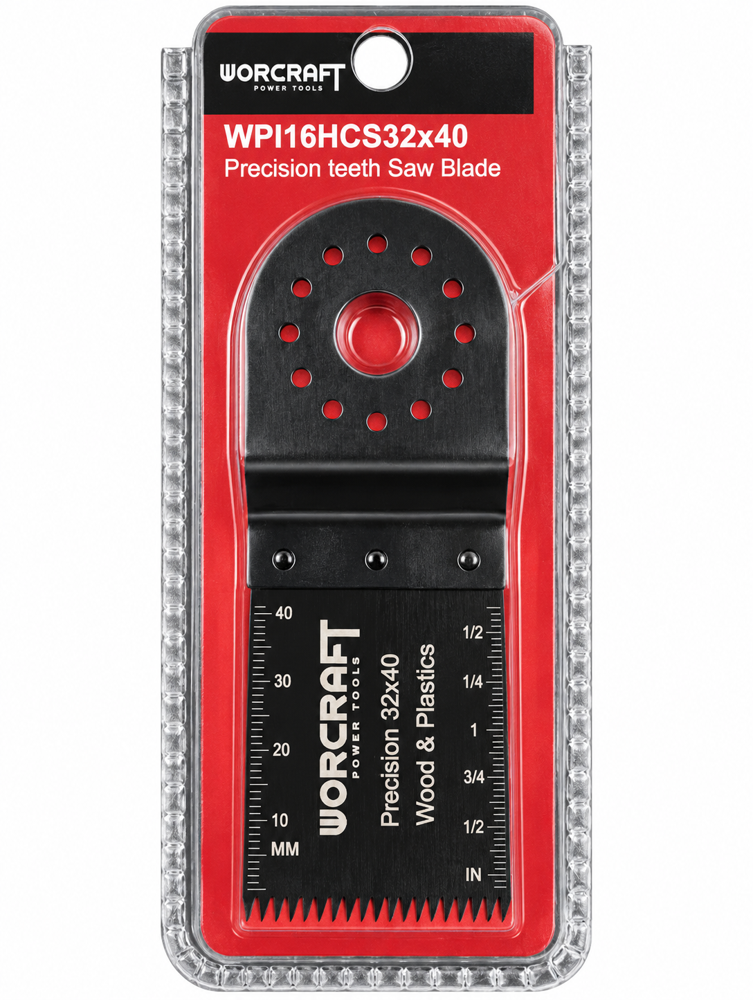 WorCraft HCS Plunge-Cut Blade — Oscillating Multi-Tool