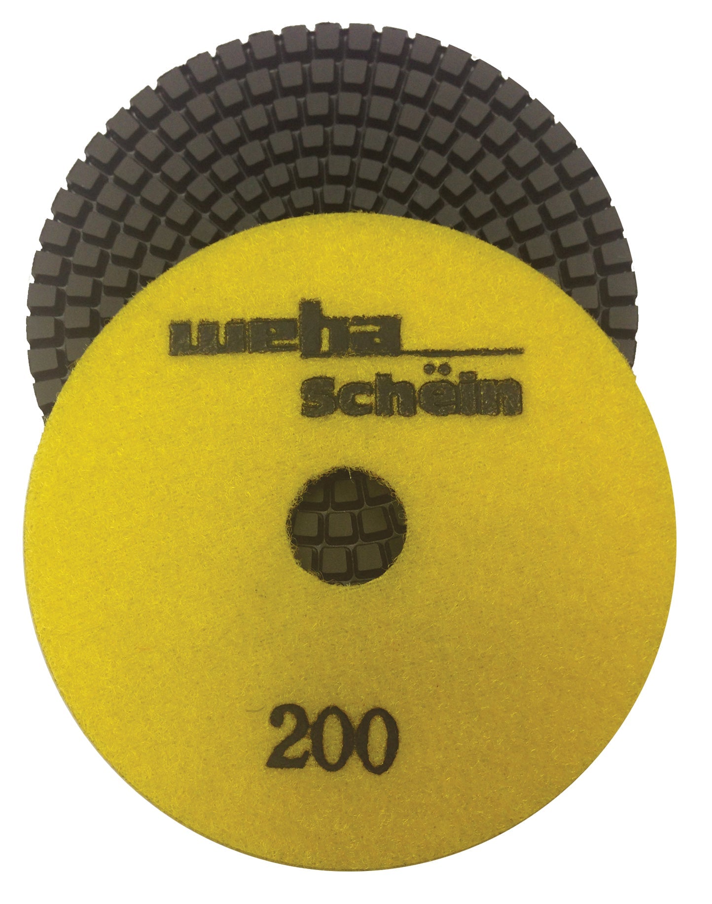 Weha 5" Schein 7 Step Polishing Pads | Application View | diamond polishing pads | Pro Tool Haus