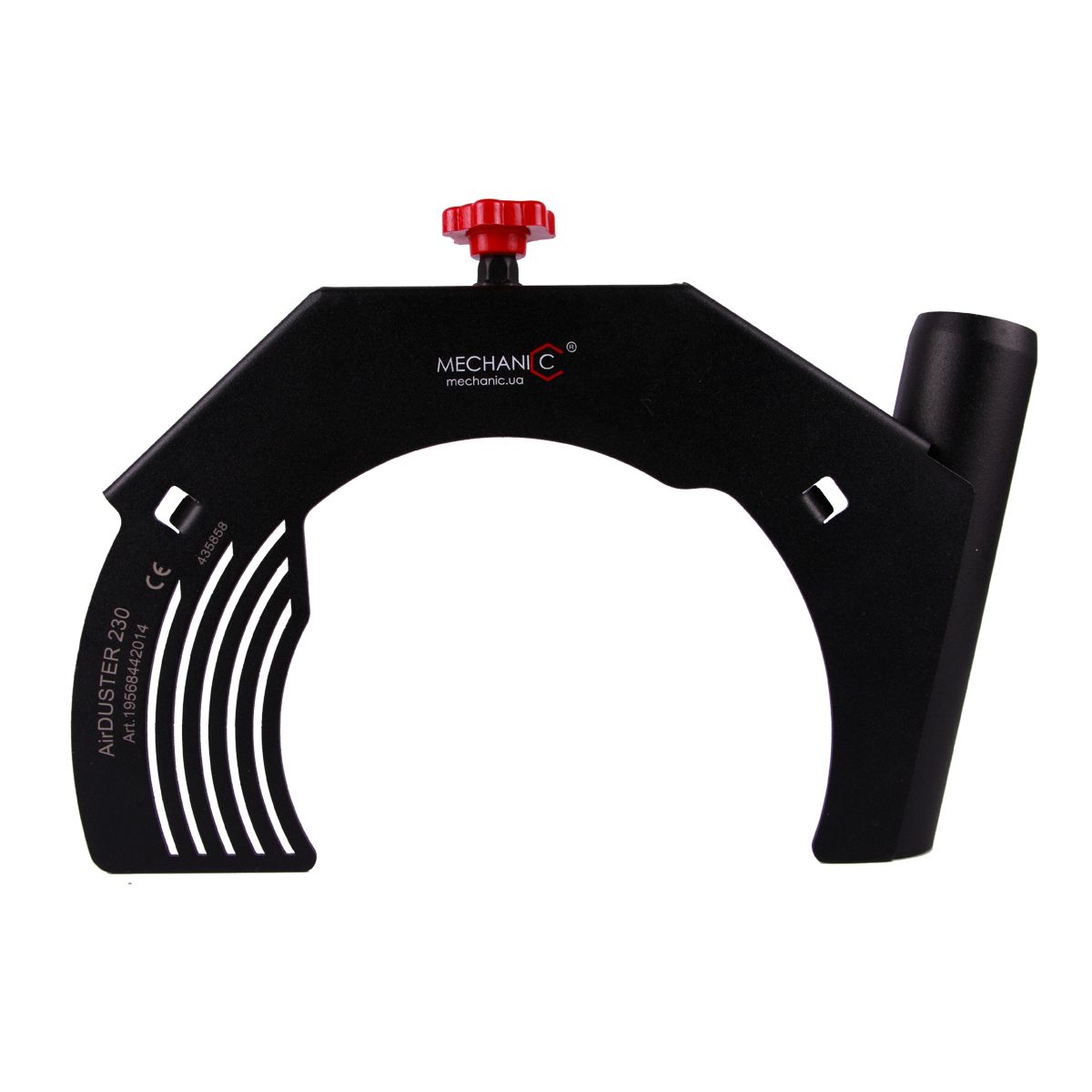 Angle Grinder Dust Shroud for Concrete Cutting (5”–9”) – package contents