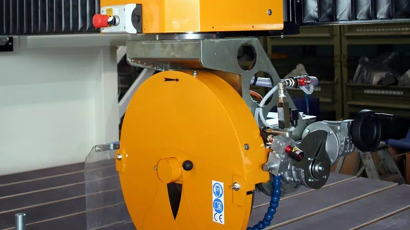 Achilli GOLD CNC Monoblock Bridge Saw | Detail View | bridge saw | Pro Tool Haus