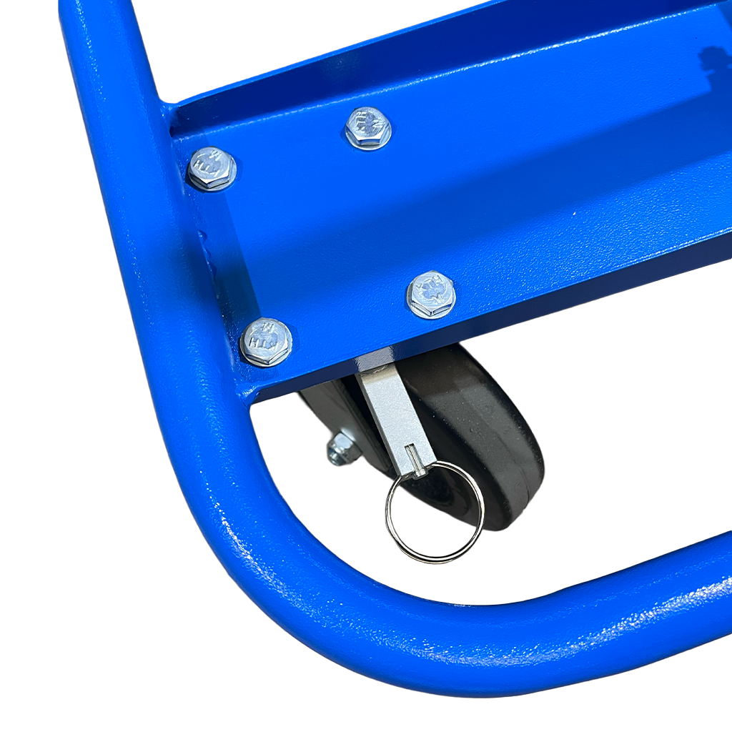 Weha Blue Broken Down Granite Shop Cart "Drywall Cart"  2000 lb Capacity | Application View | drywall cart | Pro Tool Haus