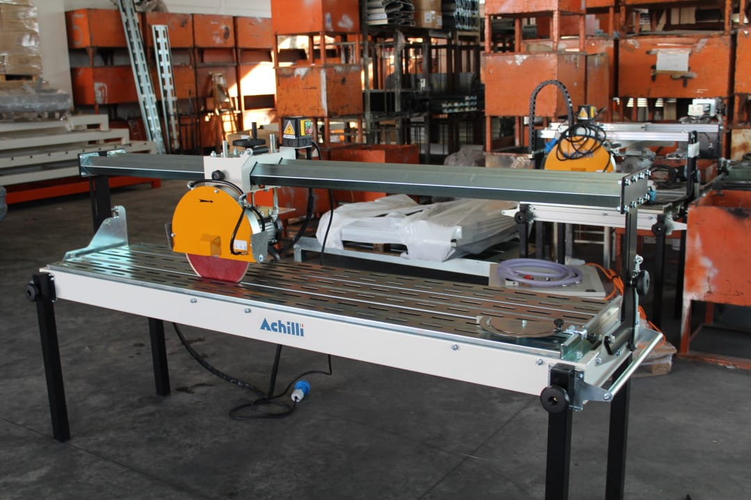 Achilli TAG Portable Wet Bridge Saw | Close-up Detail | achlli | Pro Tool Haus